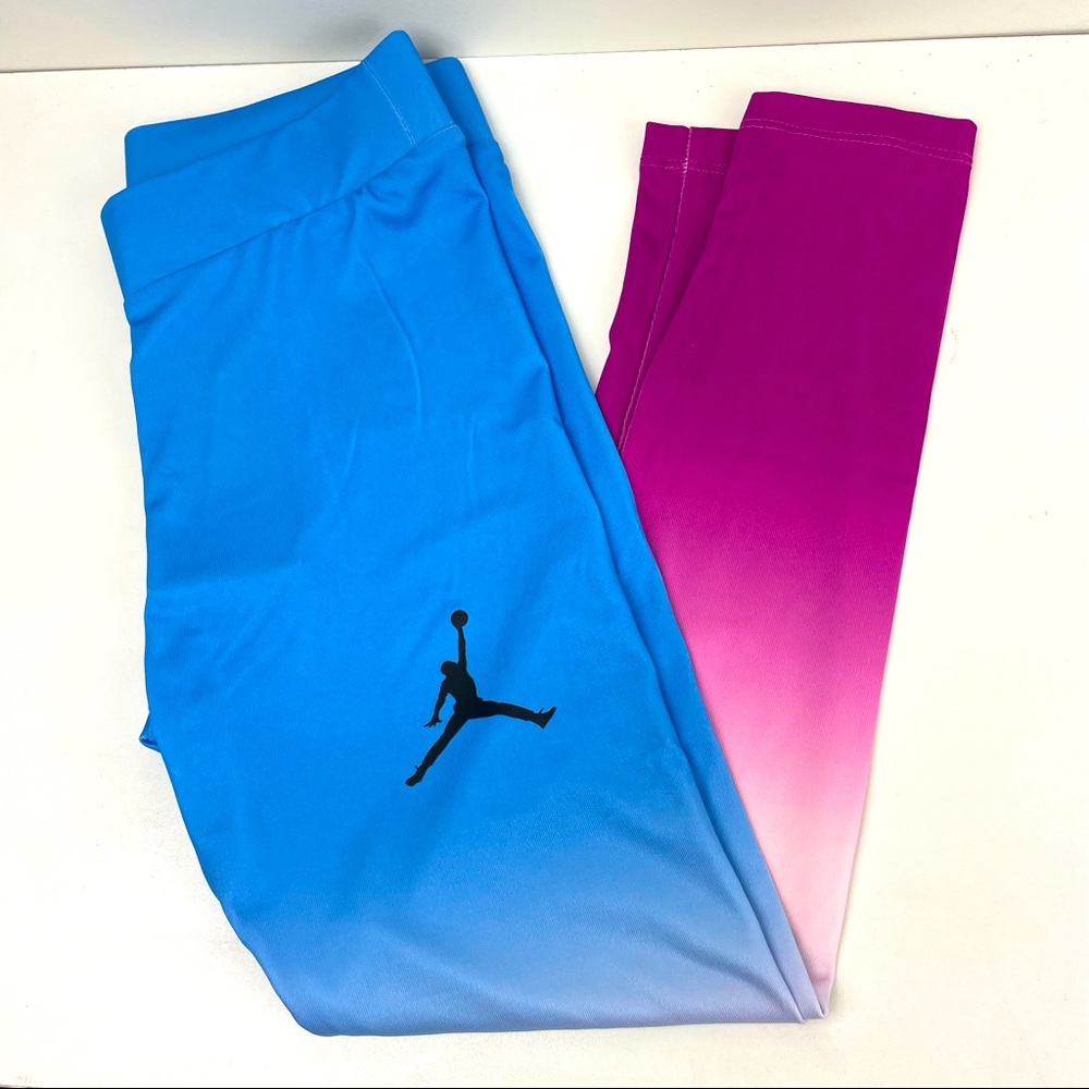 Jordan Multicolor Hyper Violet Girls Leggings